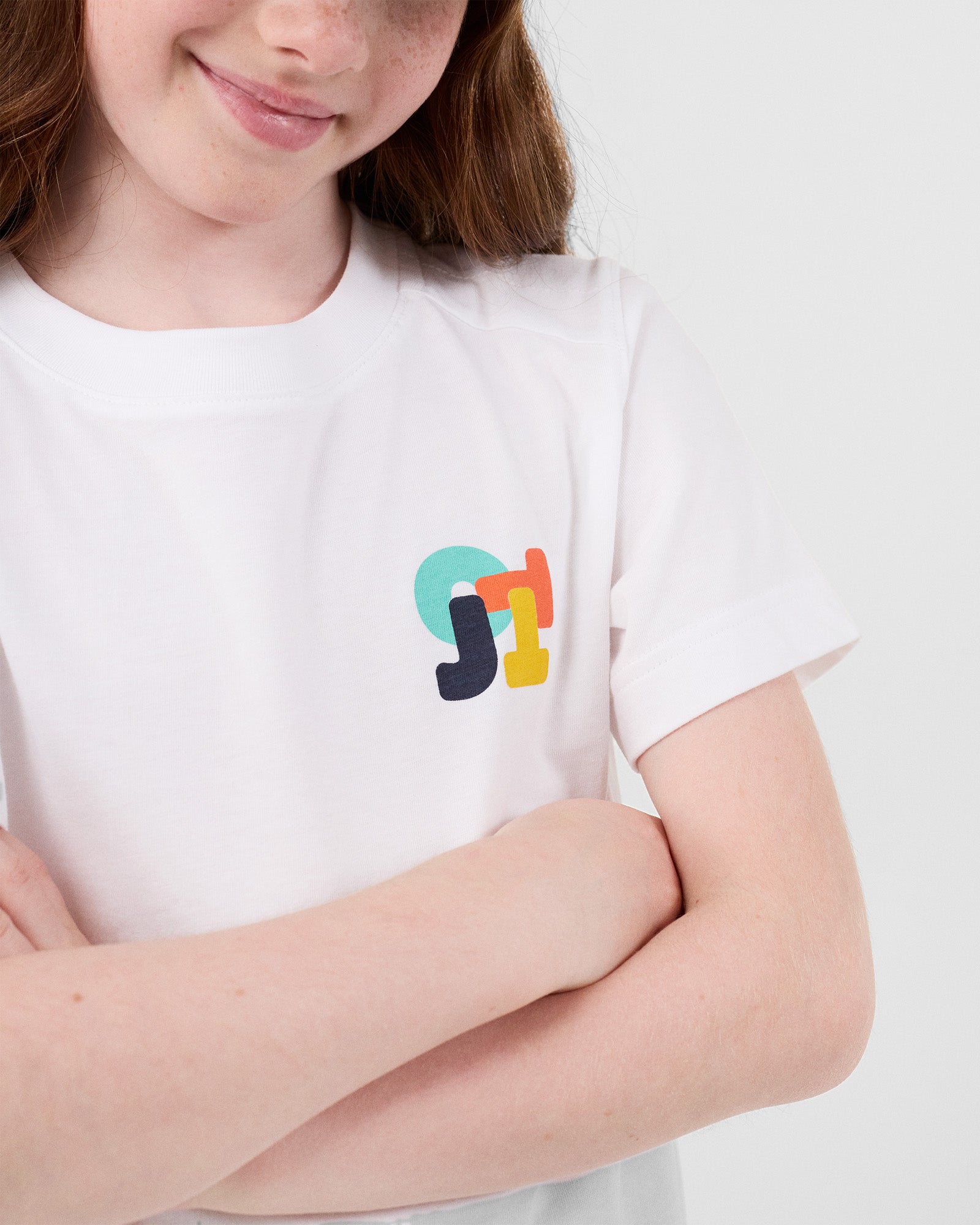 T-shirt en coton Blanc Prado mono