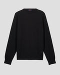 Pull en maille col rond Noir Hadrien
