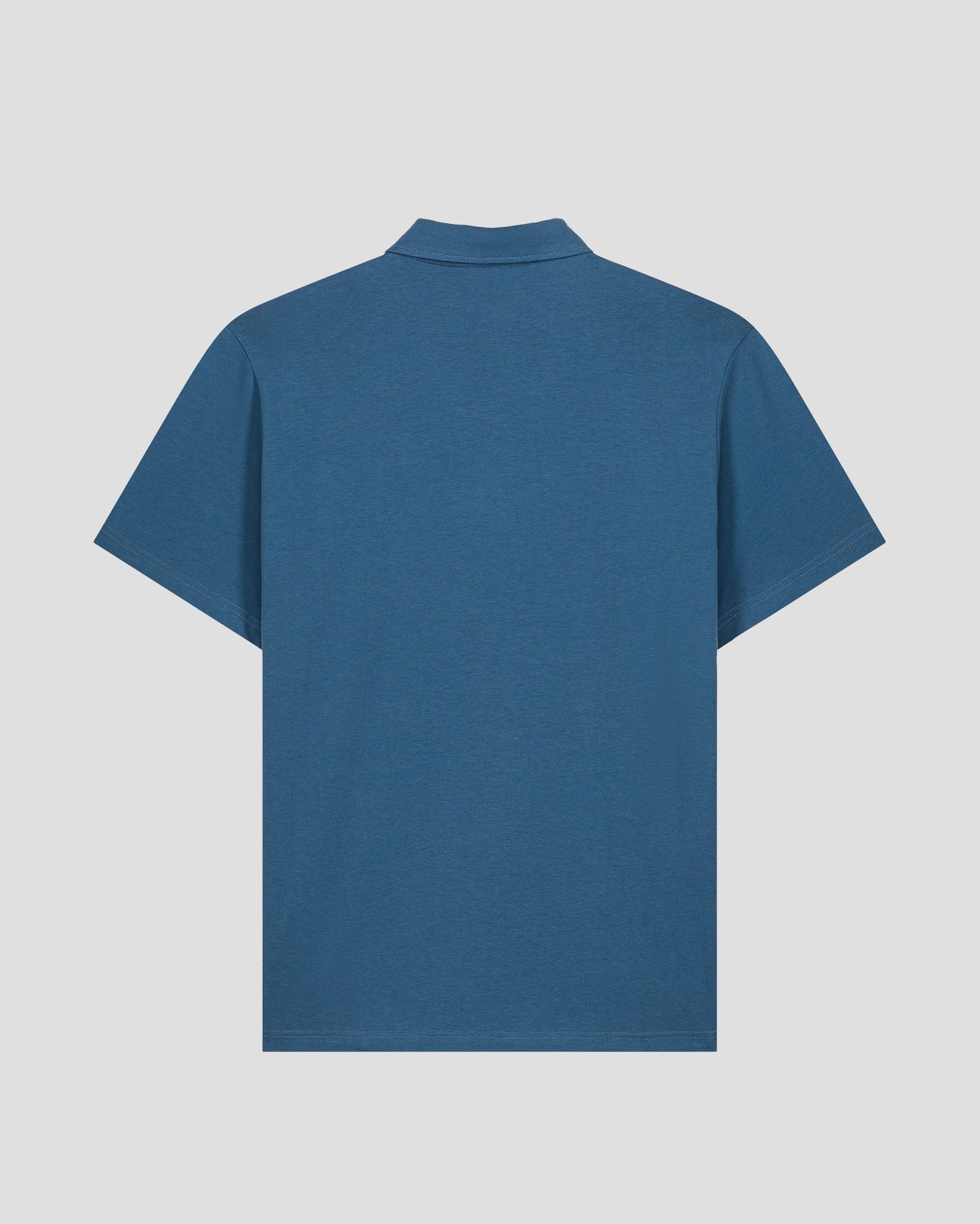 Polo manches courtes Bleu jeans Dario