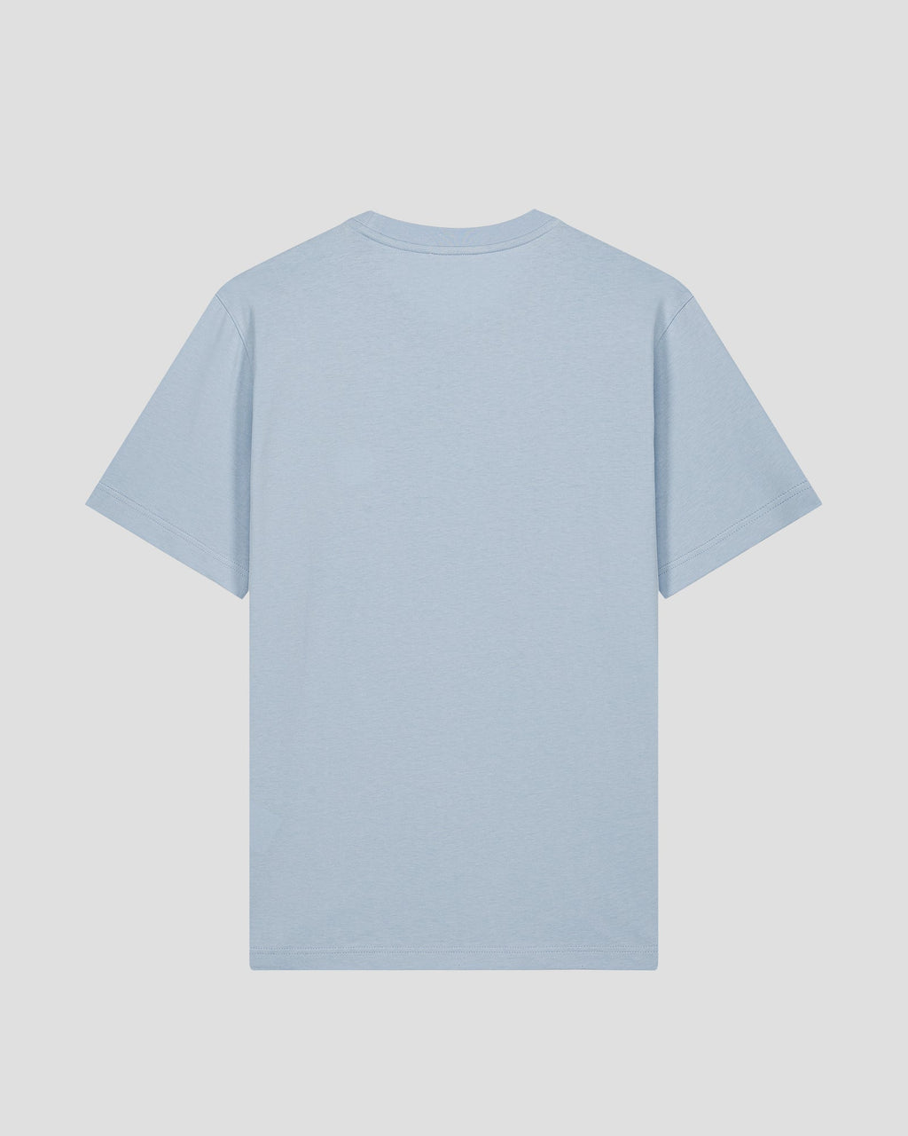 T-shirt à col rond homme en coton Cendre marine Pedro