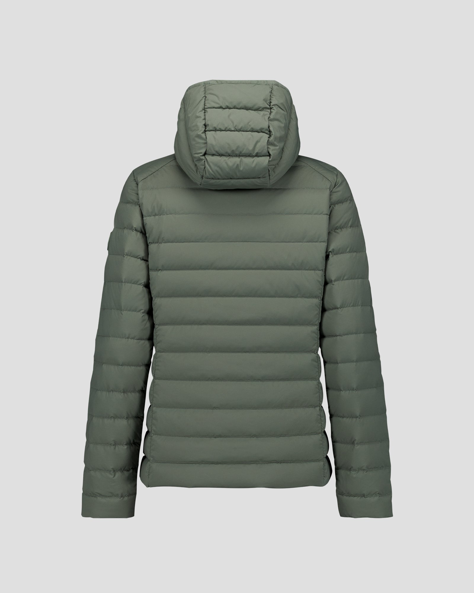 Doudoune à capuche stretch légère Vert sauge Salma