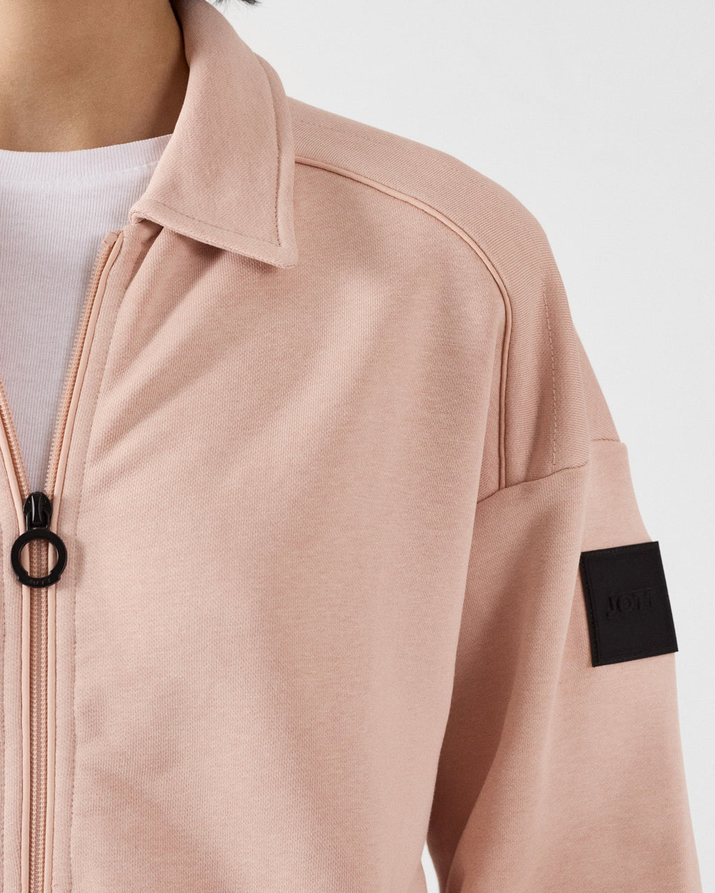 Veste col chemise Pêche clair Anneso