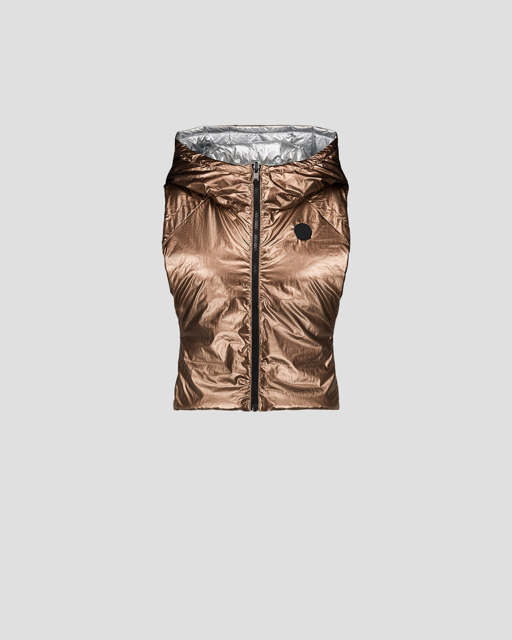 Capuche métallique Argent Alae metallic