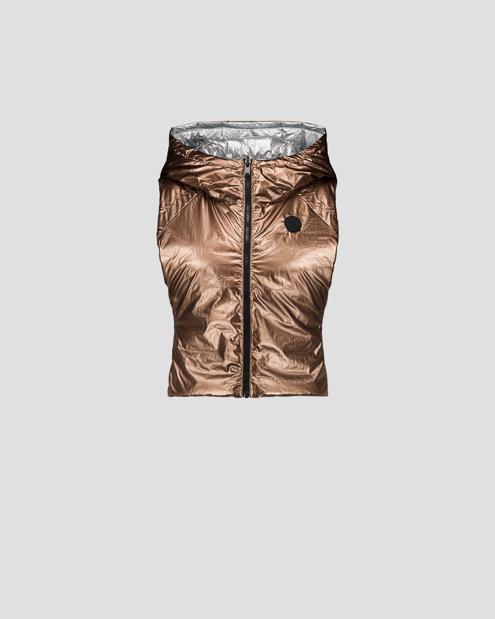 Capuche métallique Argent Alae metallic