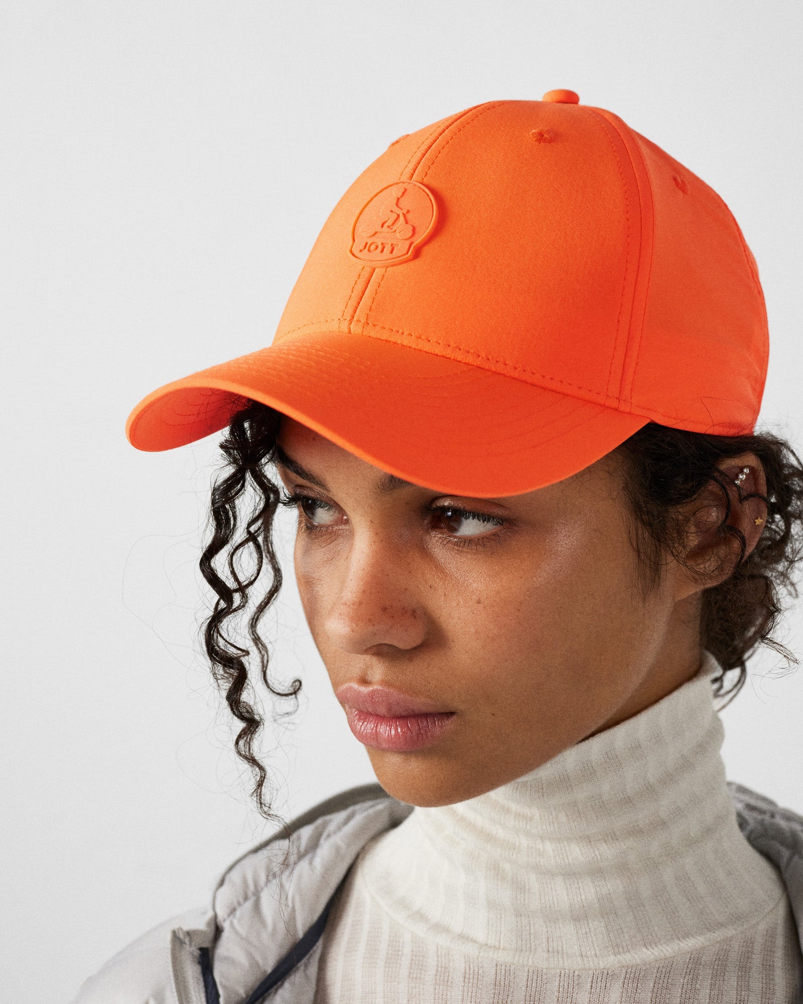 Casquette Orange fluo Ball fluo