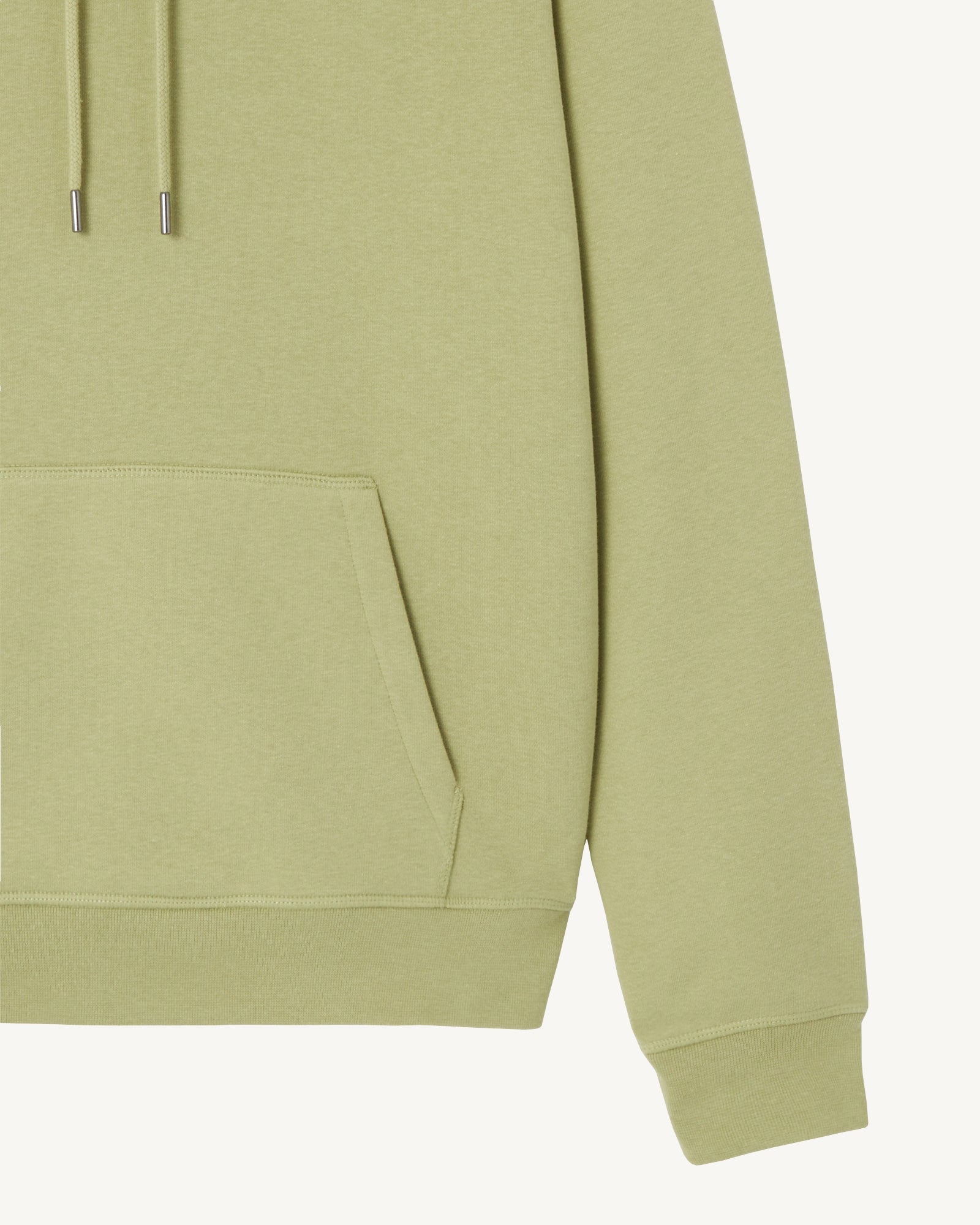 Sweat à capuche en coton biologique Lichen Mataro