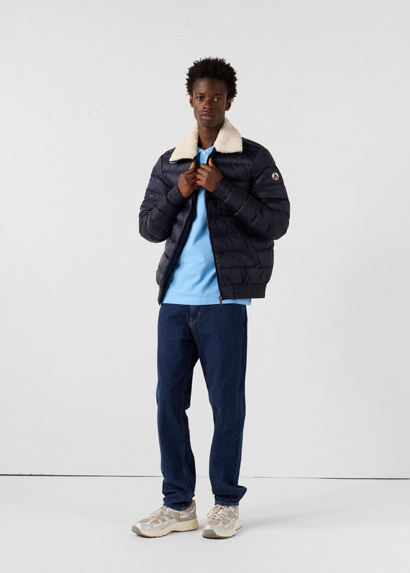 Doudoune aviateur Marine Chuck