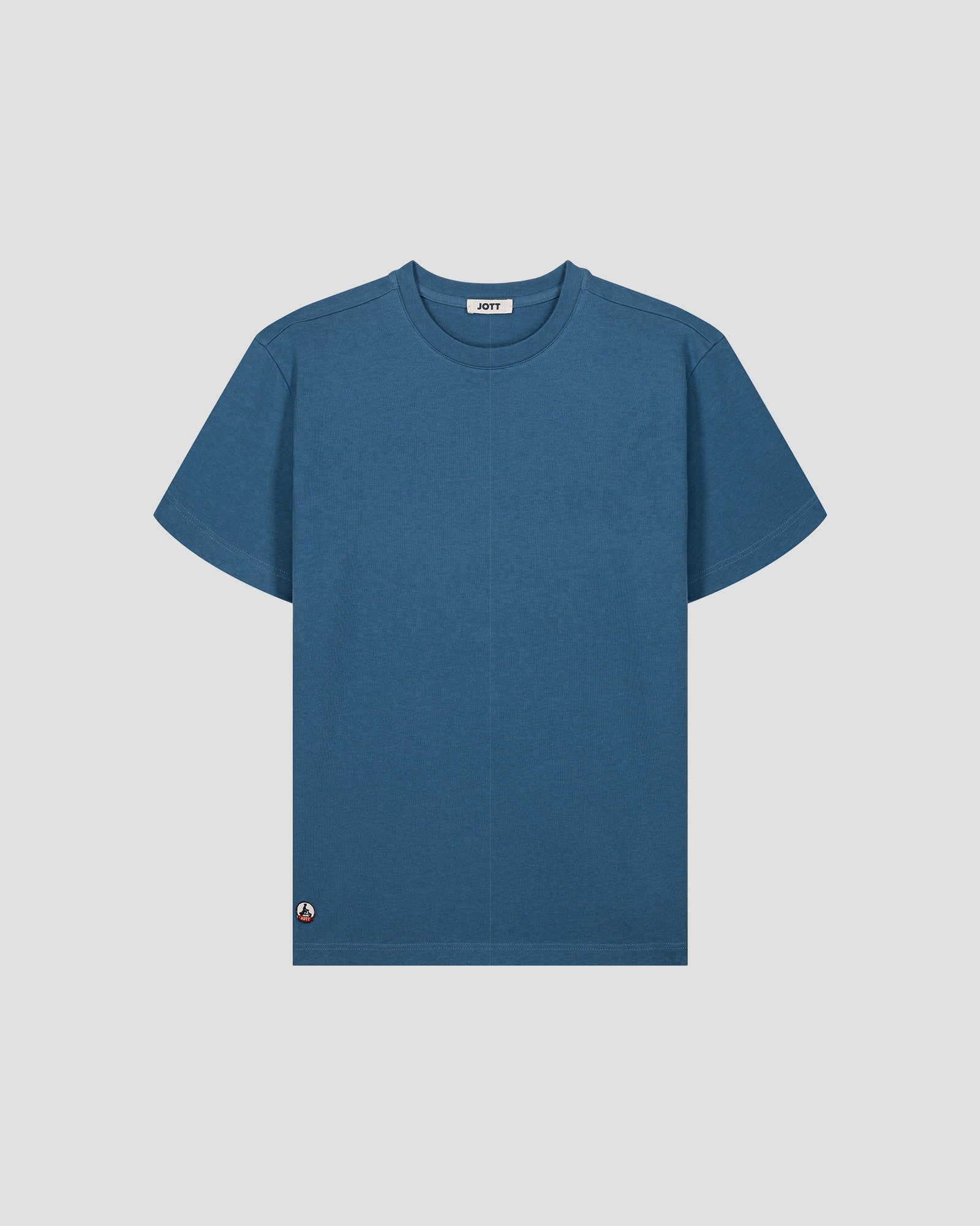 T-Shirt col rond mixte Bleu jeans Andrea