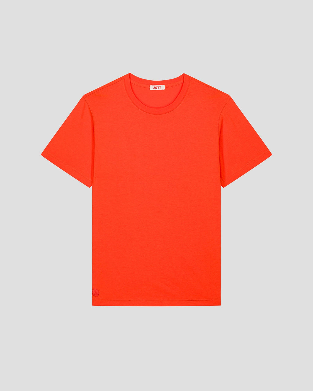 T-Shirt à col rond Rouge feu Petro