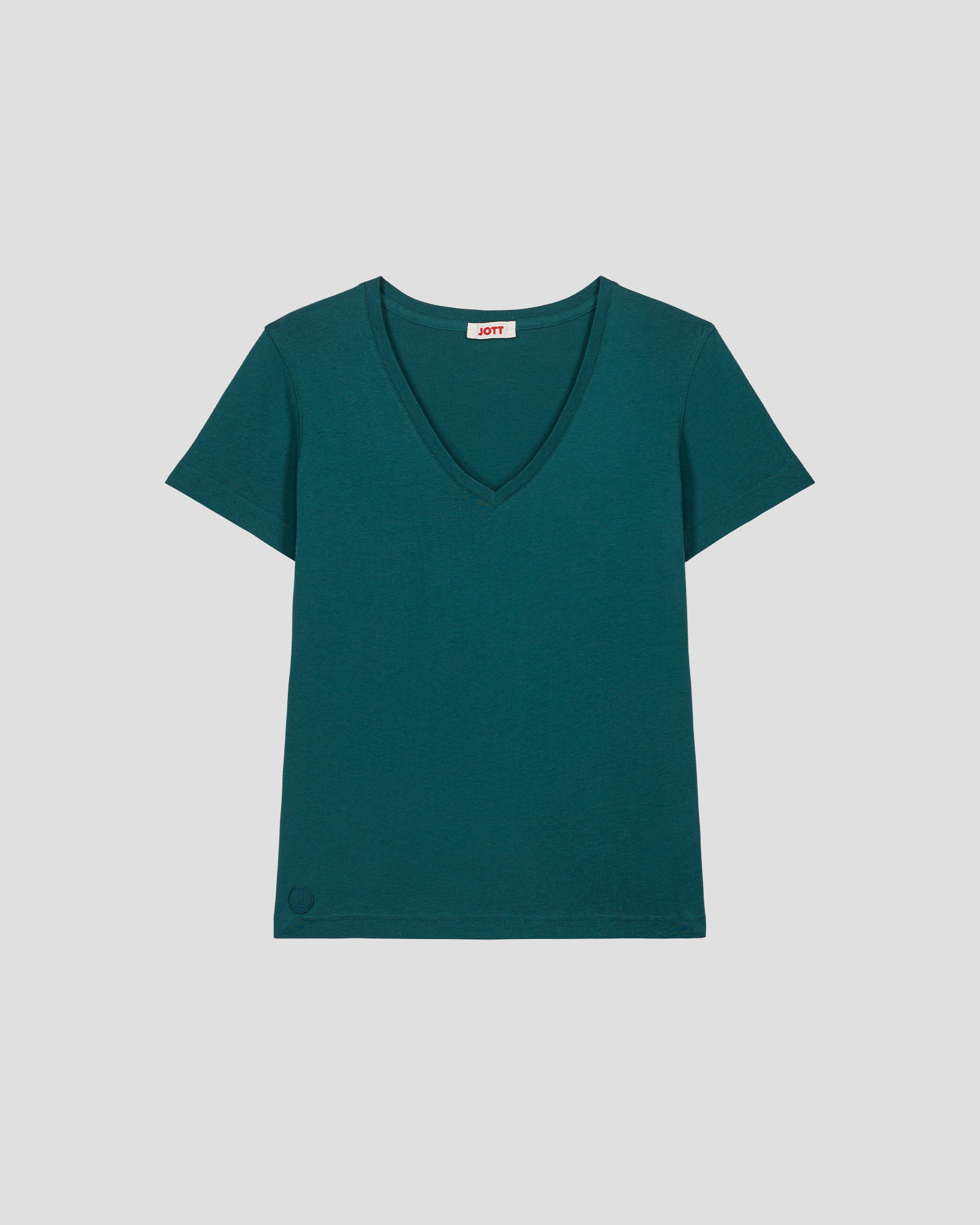 T-Shirt col V Deep lake Sofy