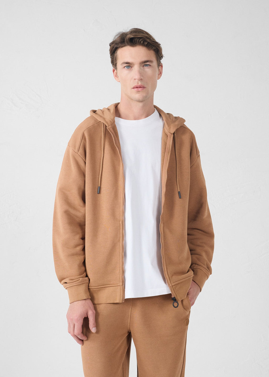 Veste zippée Sucre roux Roy