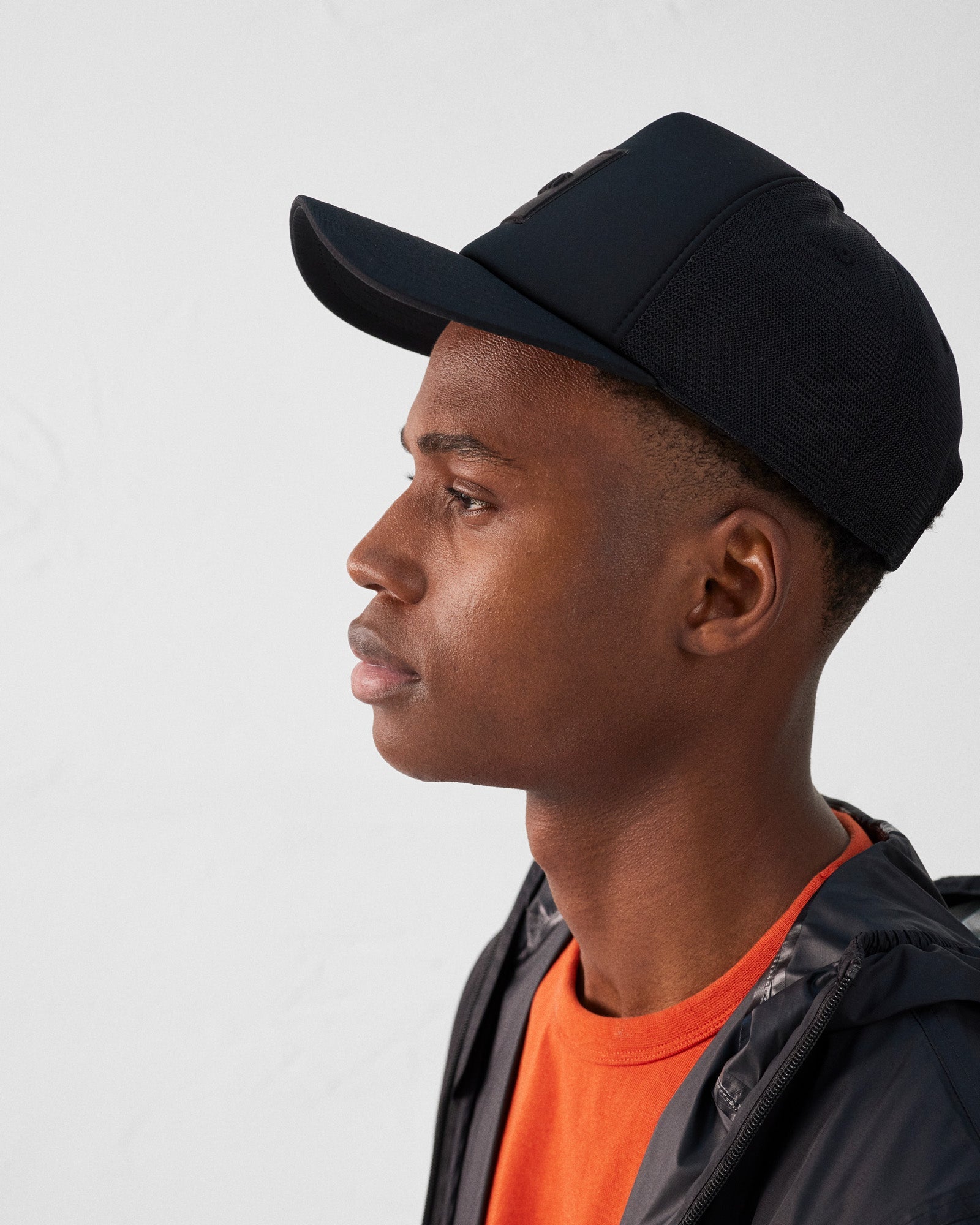 Casquette à filet Noir Jaska