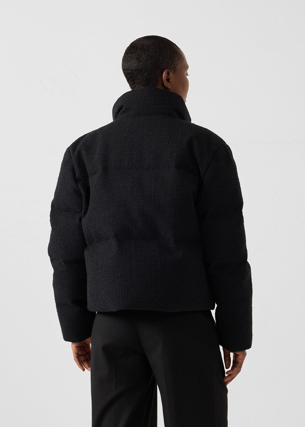 Veste Grand Froid esprit puffer Noir Akira