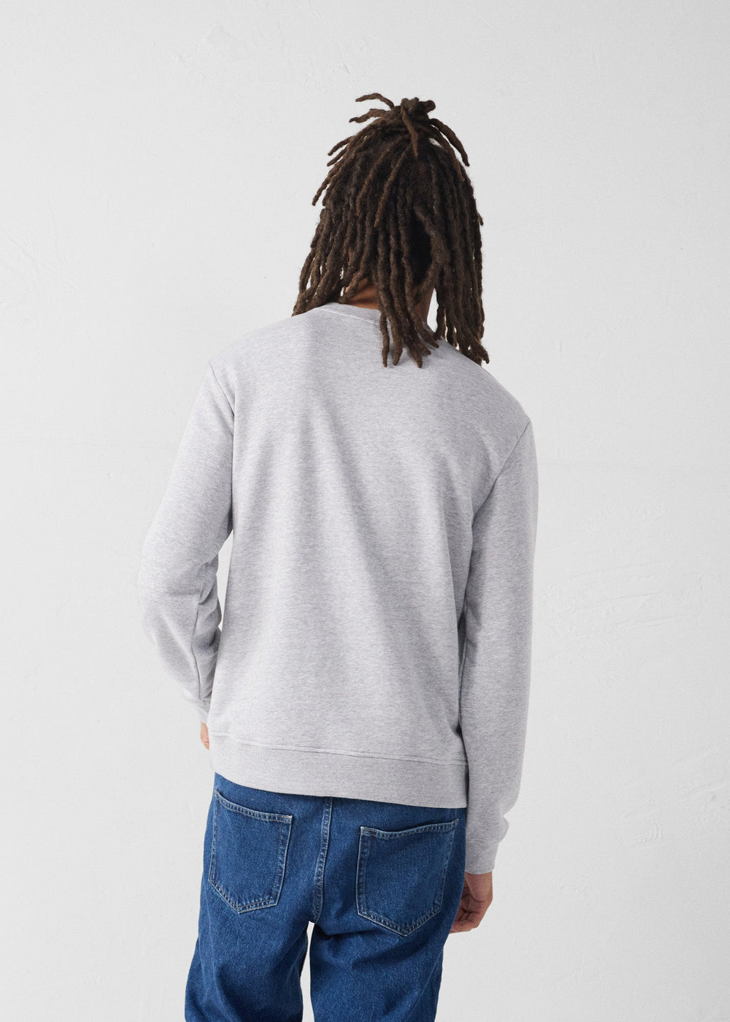 Sweatshirt Gris chine Robin