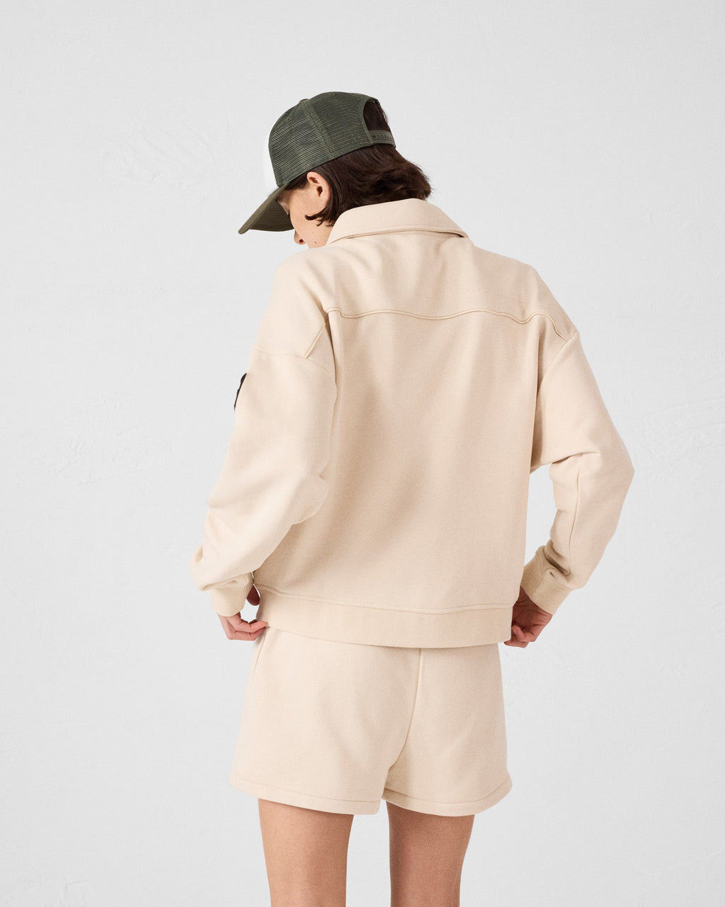 Veste col chemise Sable Anneso