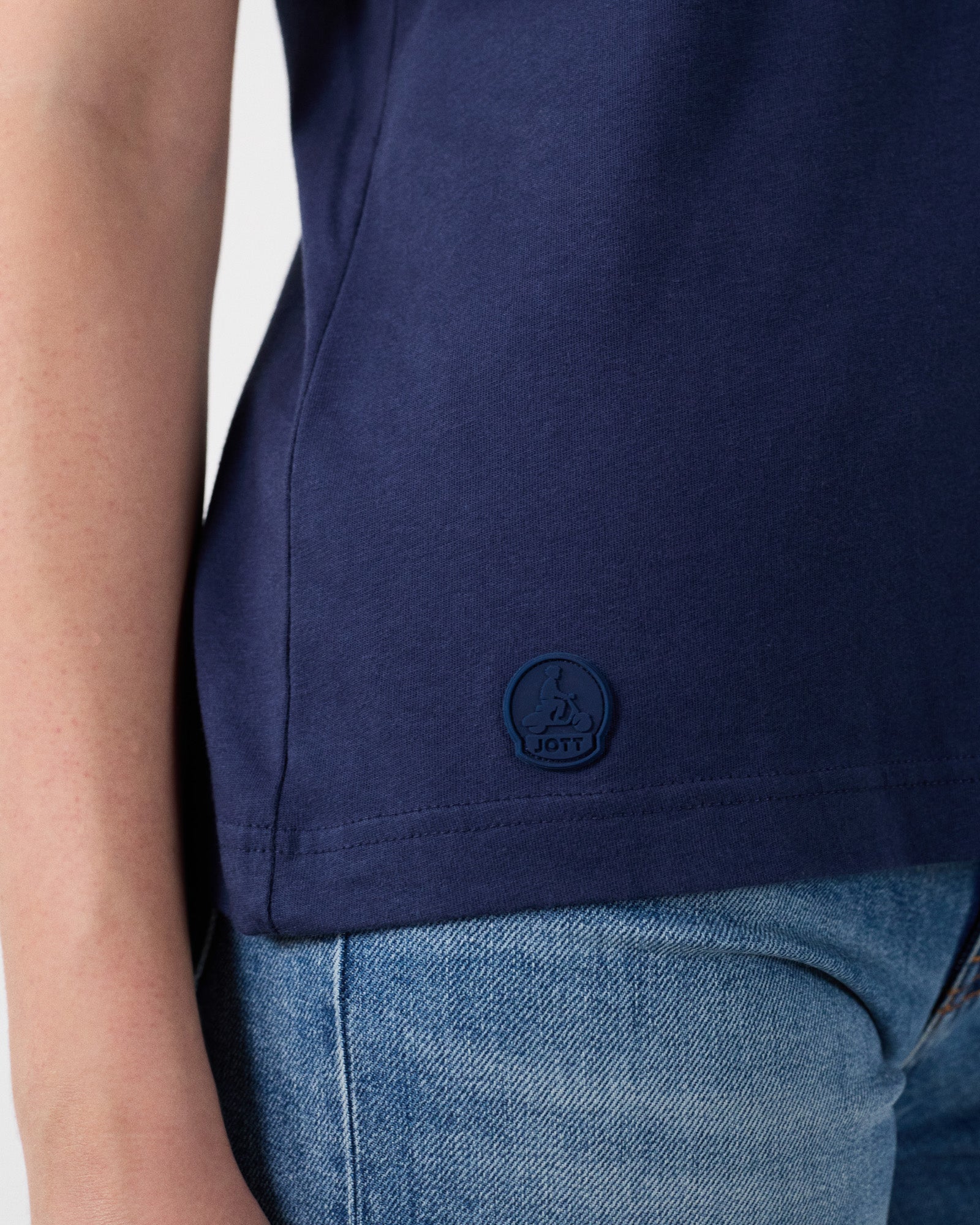 T-Shirt col V Marine Sofy