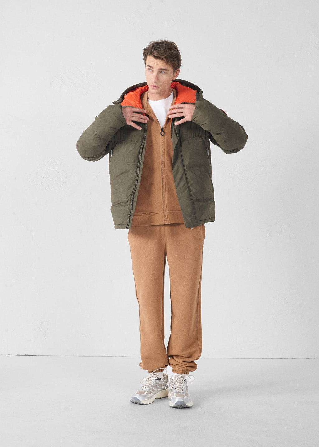 Veste zippée Sucre roux Roy