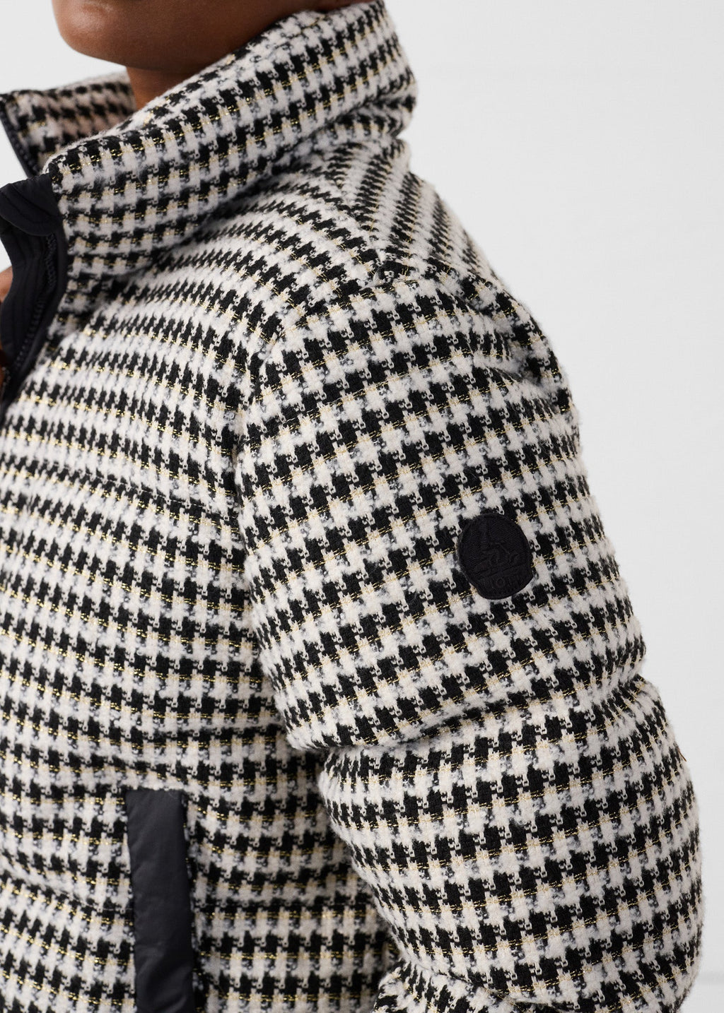 Veste Grand Froid esprit puffer Naturel/noir Akira multico