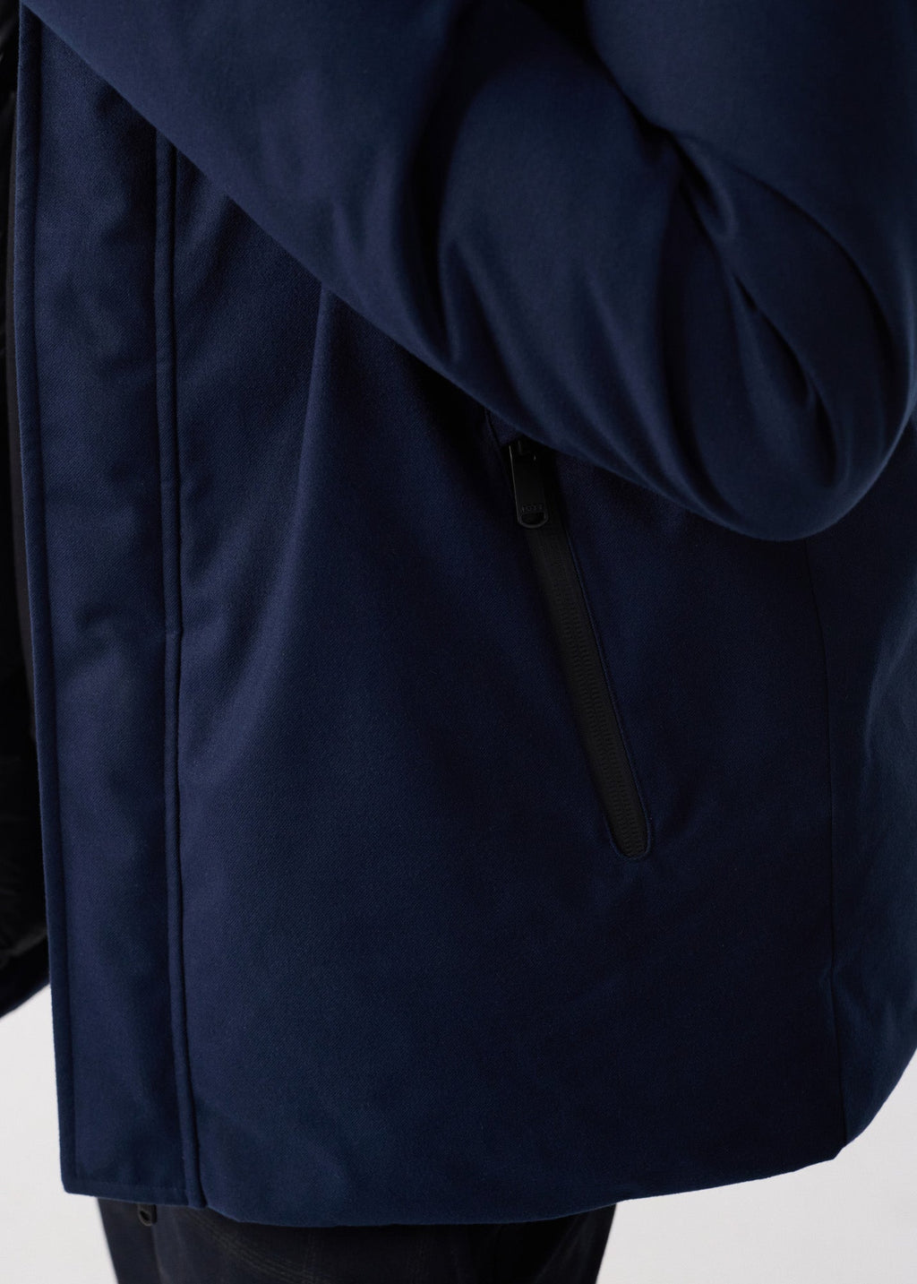 Parka en laine Grand froid Marine Ontario