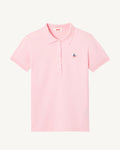 Polo en coton biologique Rose pêche Franca