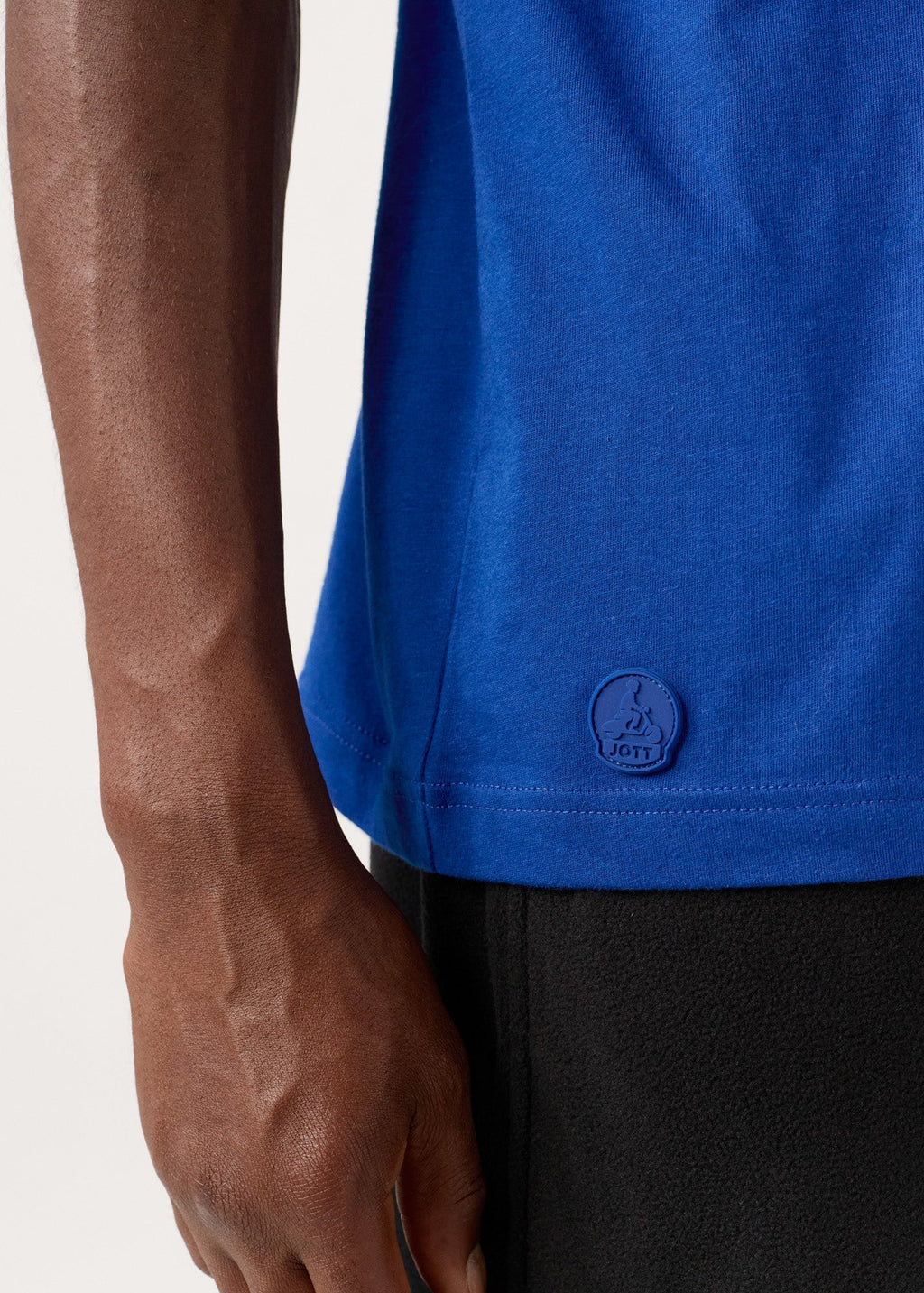 T-Shirt à col rond Bleu cobalt Petro