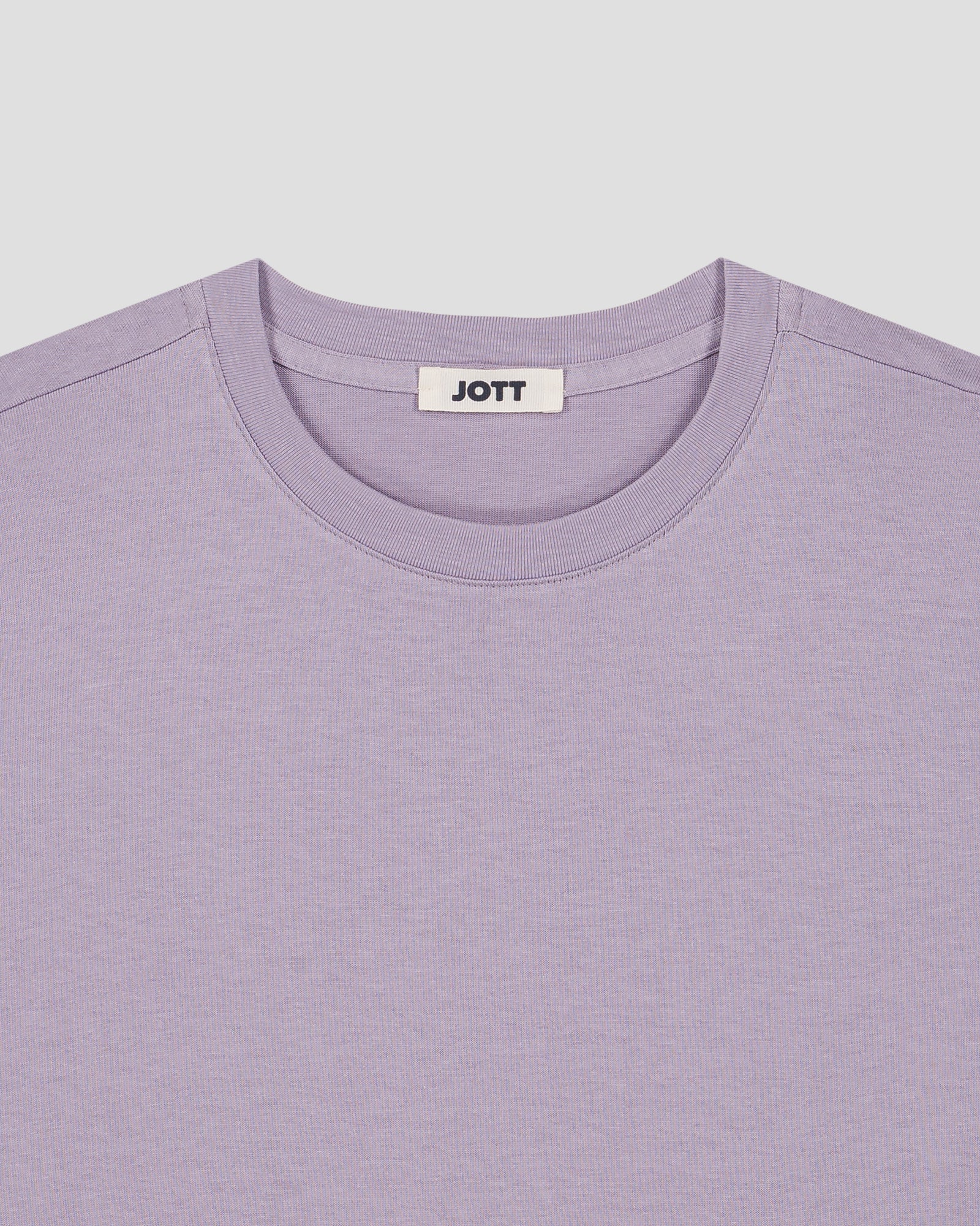 T-Shirt col rond mixte Encens violet Andrea