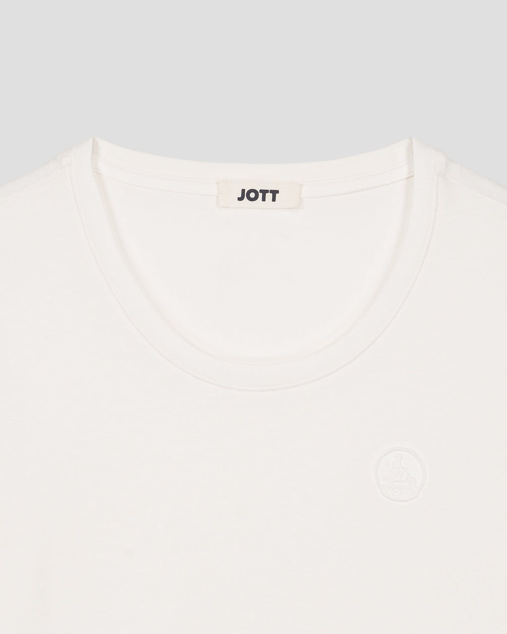 T-shirt à col rond femme en coton Blanc Angel 2.0