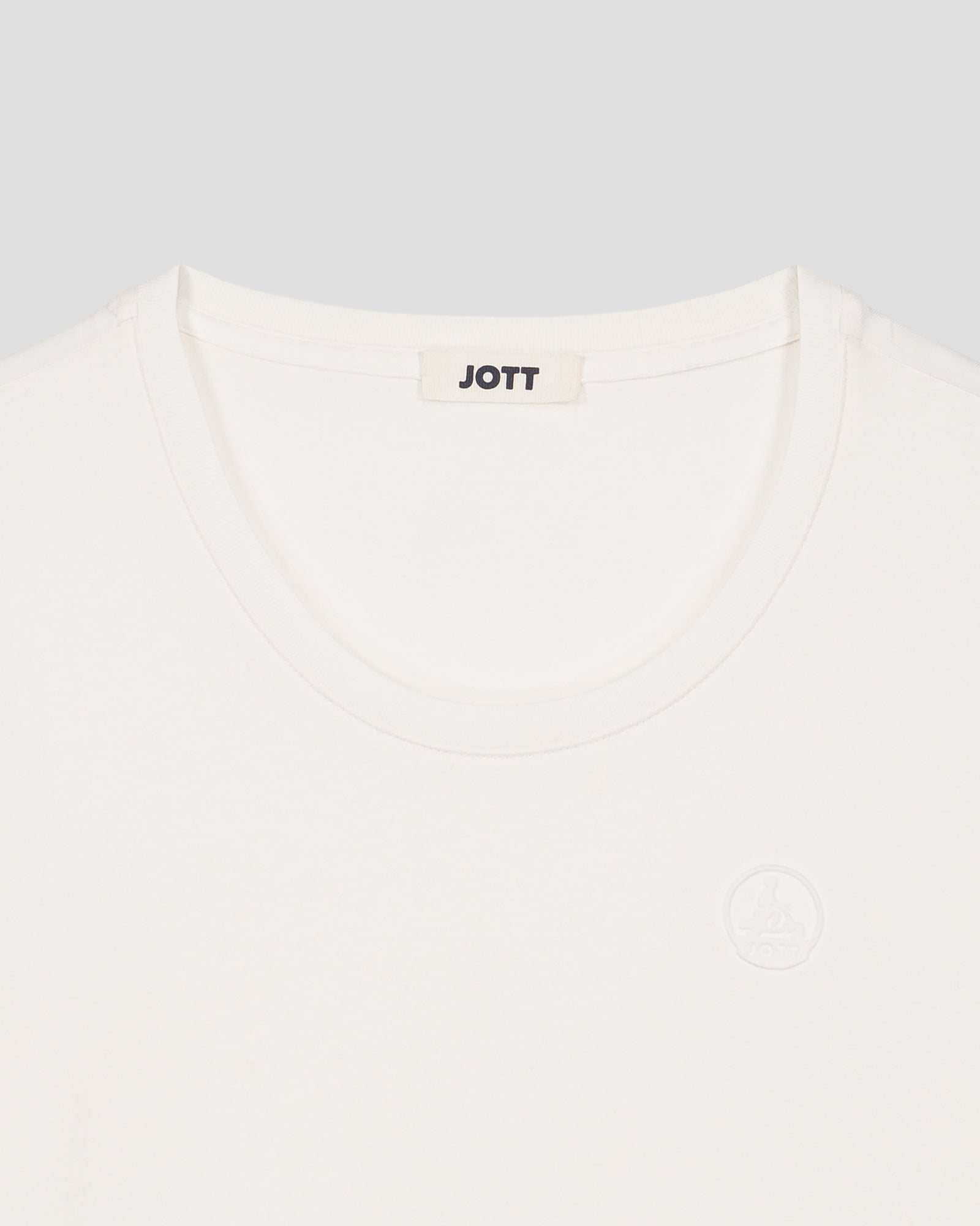 T-shirt à col rond femme en coton Blanc Angel 2.0