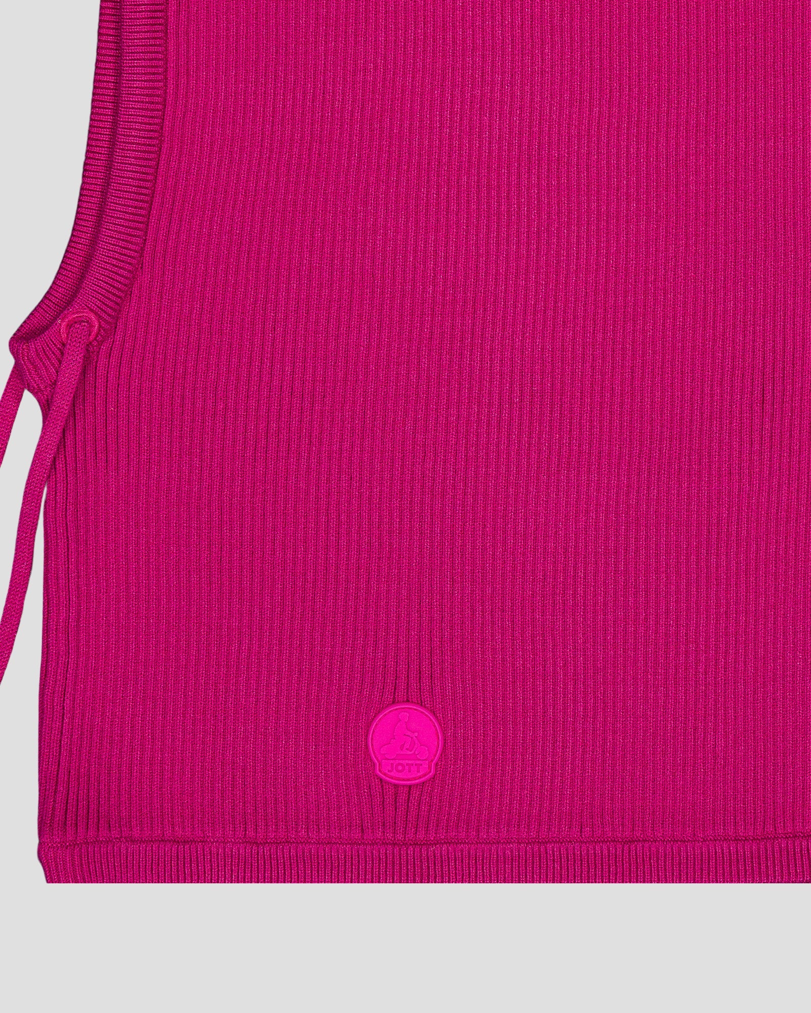 Cagoule en maille Rose électrique Combe