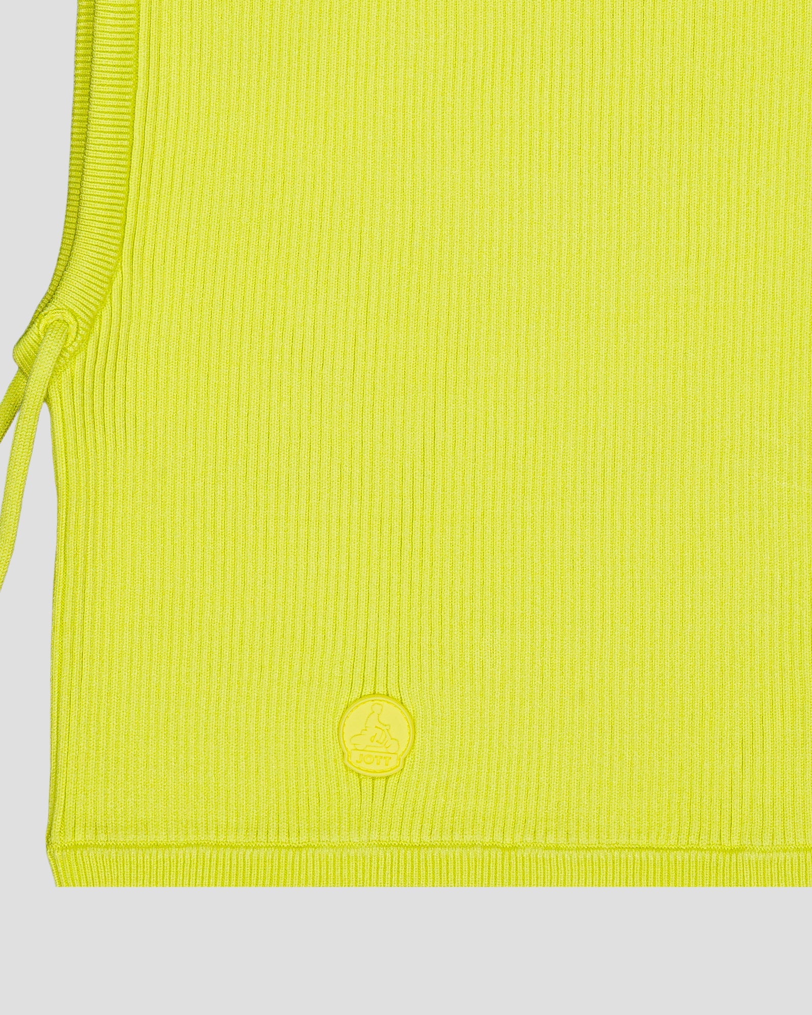 Cagoule en maille Jaune elexir Combe