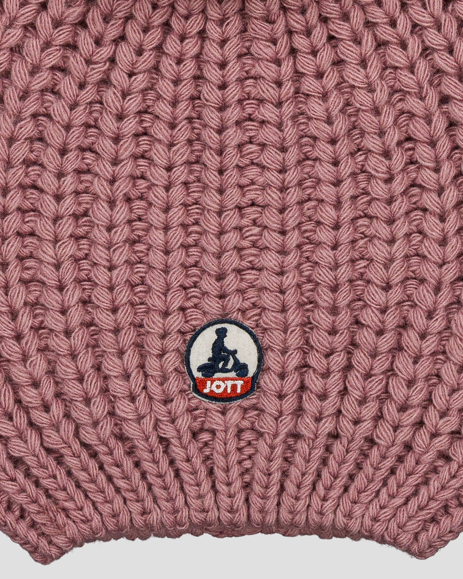 Bonnet à pompons Rose antique Langley