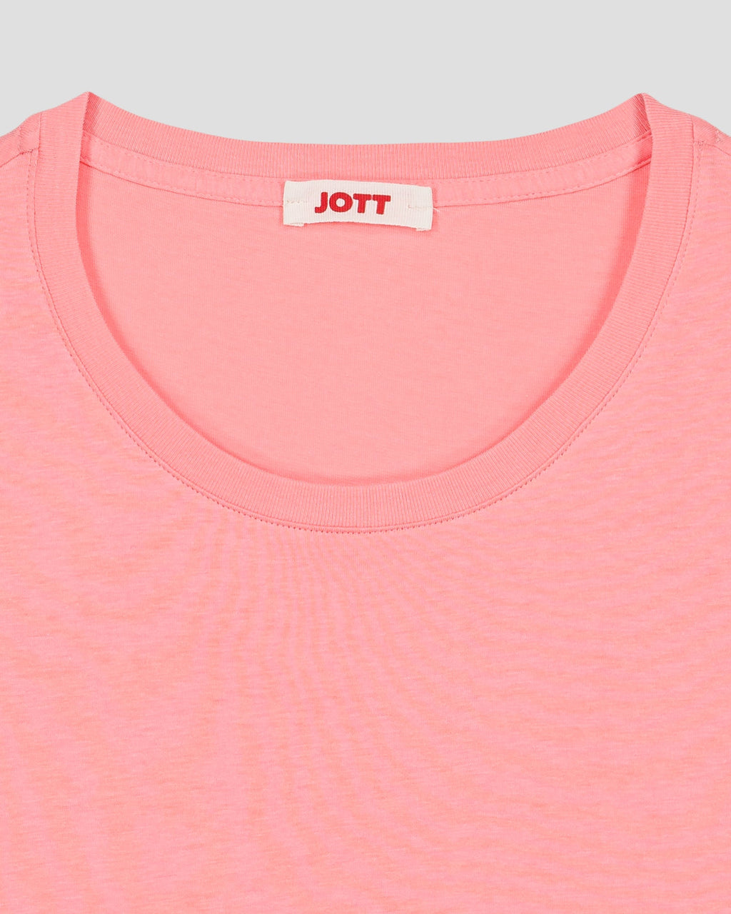 T-Shirt à col rond Vibrant pink Lucia