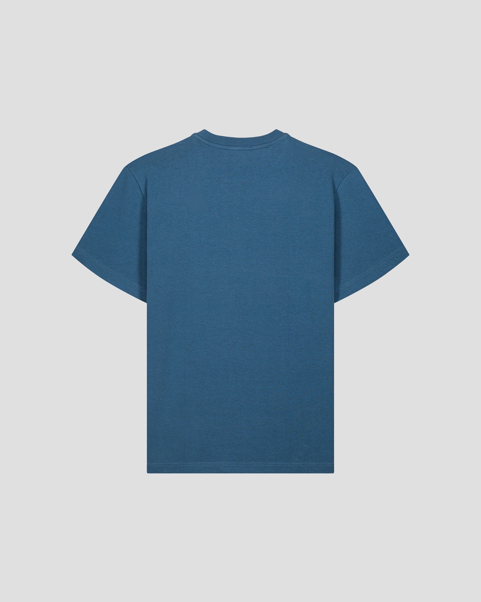 T-Shirt col rond mixte Bleu jeans Andrea