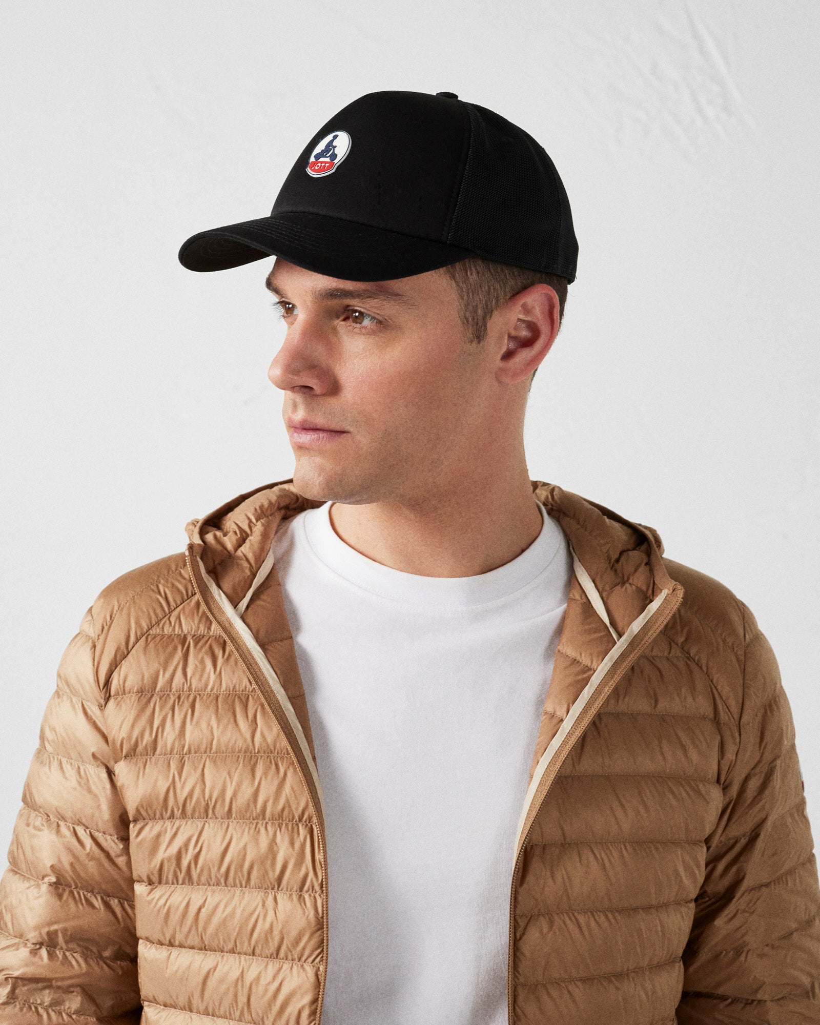 Casquette à filet Noir Sail 2.0