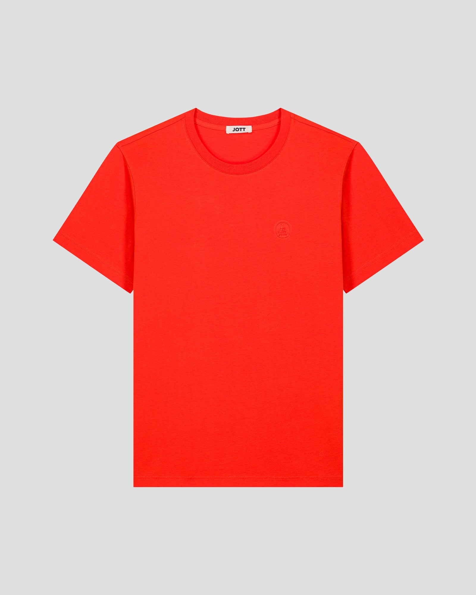 T-shirt à col rond homme en coton Coquelicot Pedro