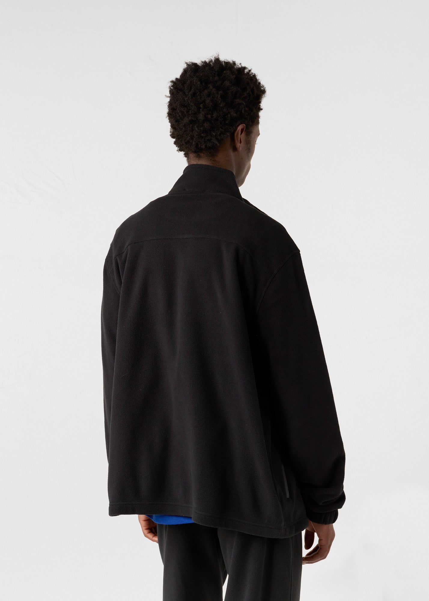 Veste zippée en polaire Noir Loid