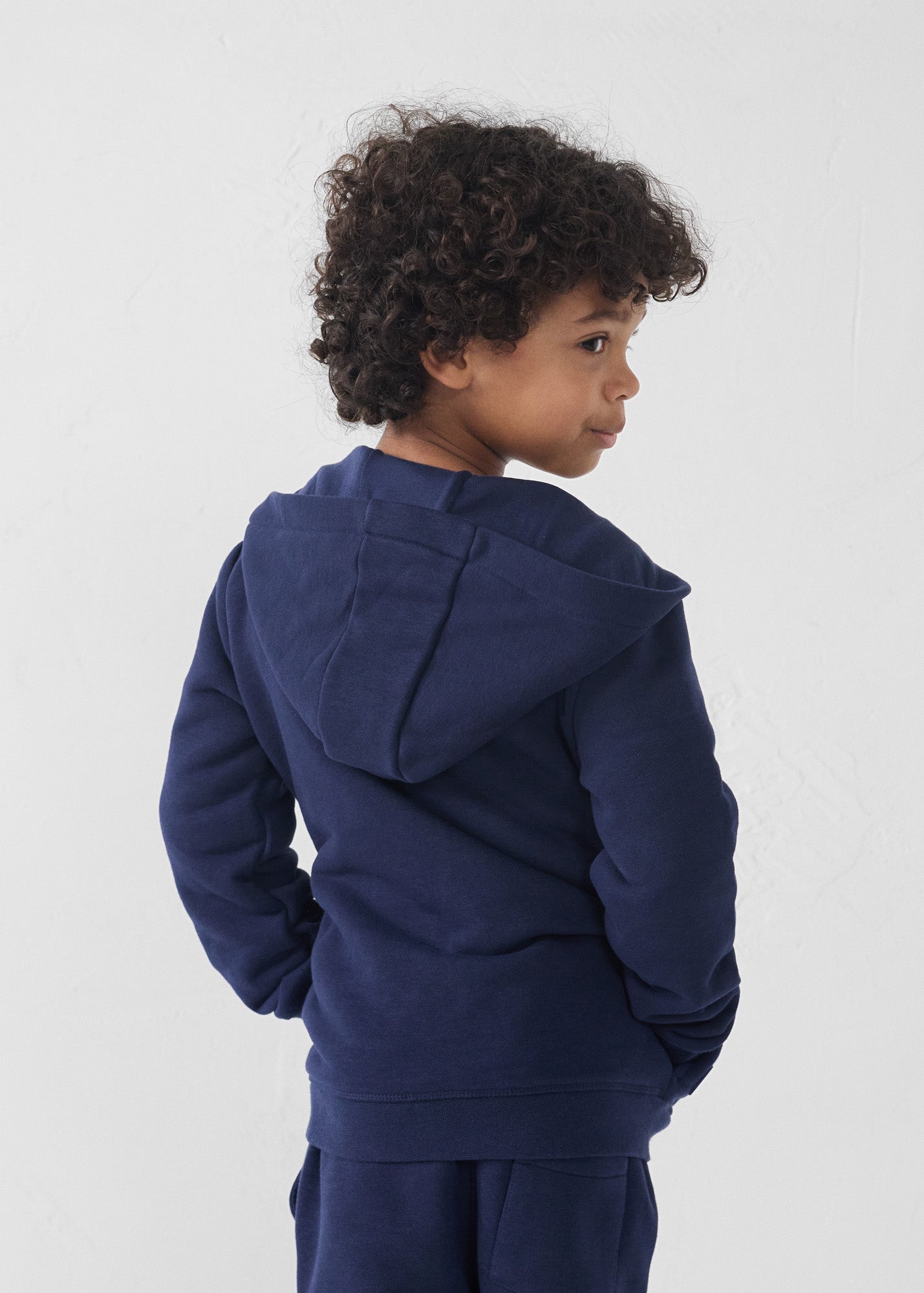 Veste enfant zippée à capuche Marine Arie