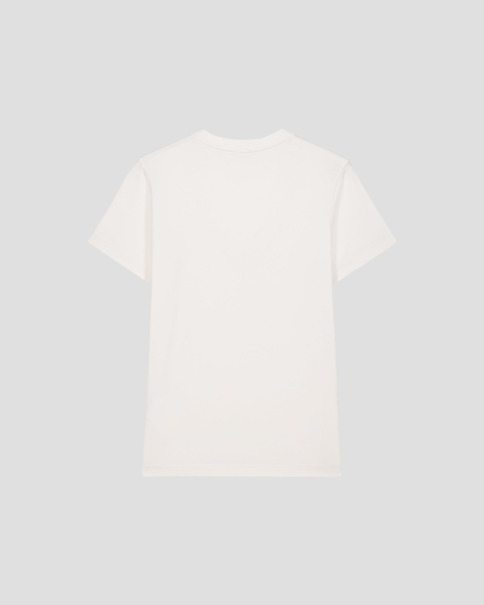 T-shirt uni col V en coton Blanc Sofia 2.0