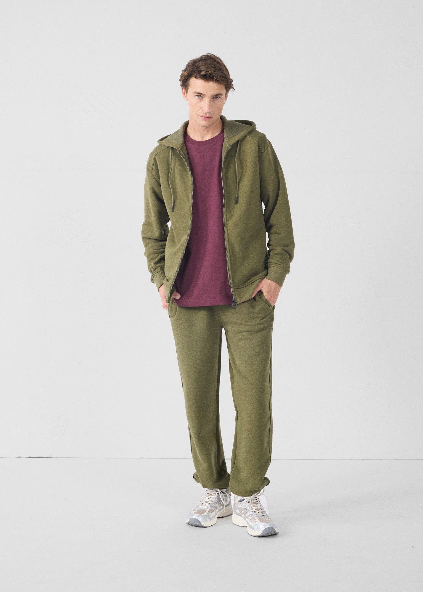 Veste zippée Army Roy