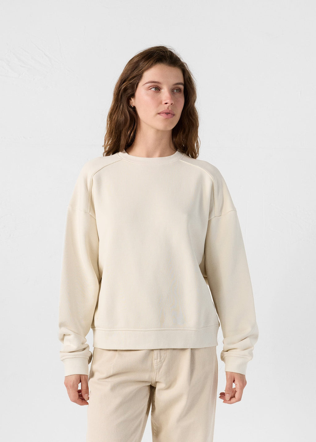 Sweatshirt Naturel Marlene