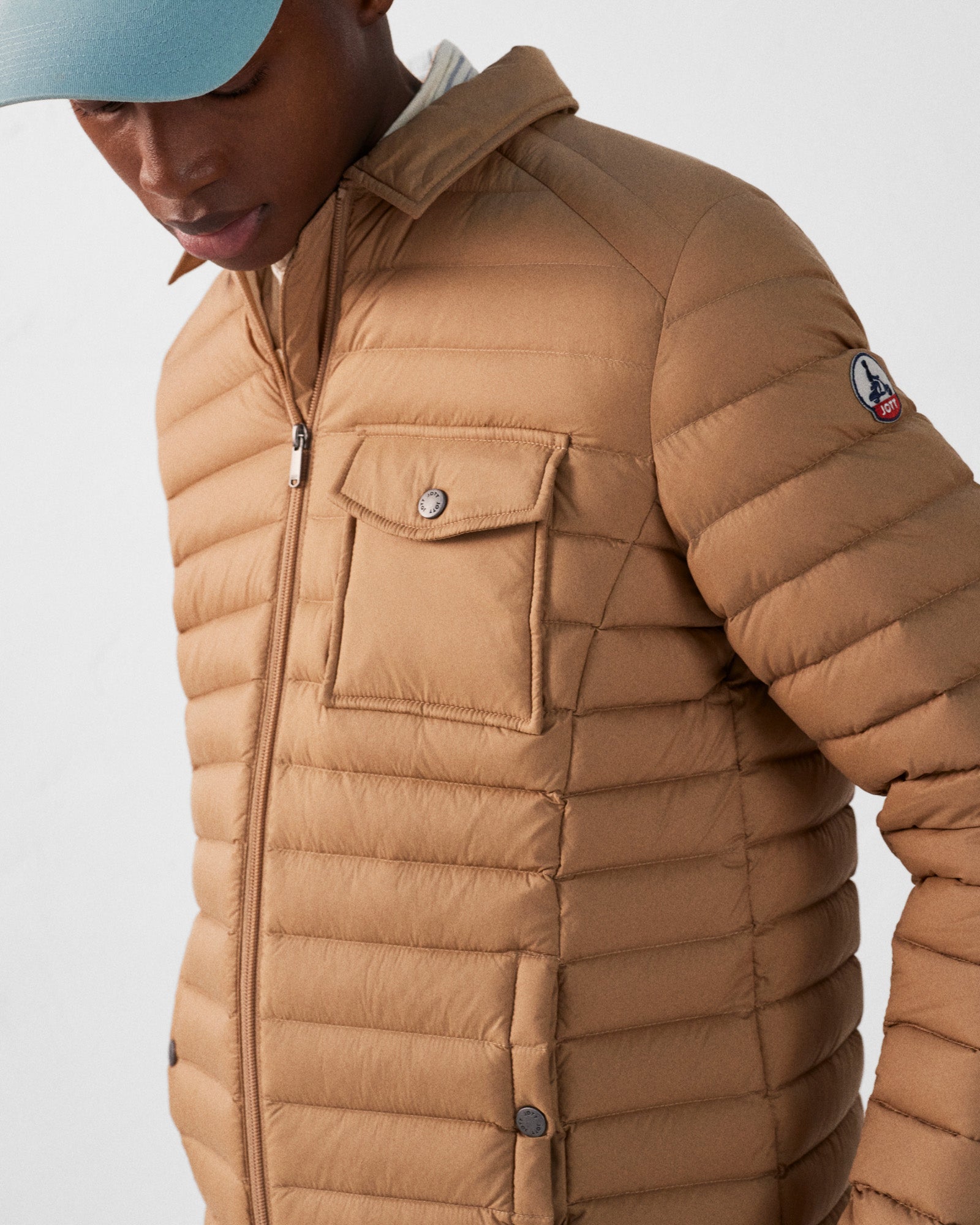 Doudoune surchemise légère Fauve Dane