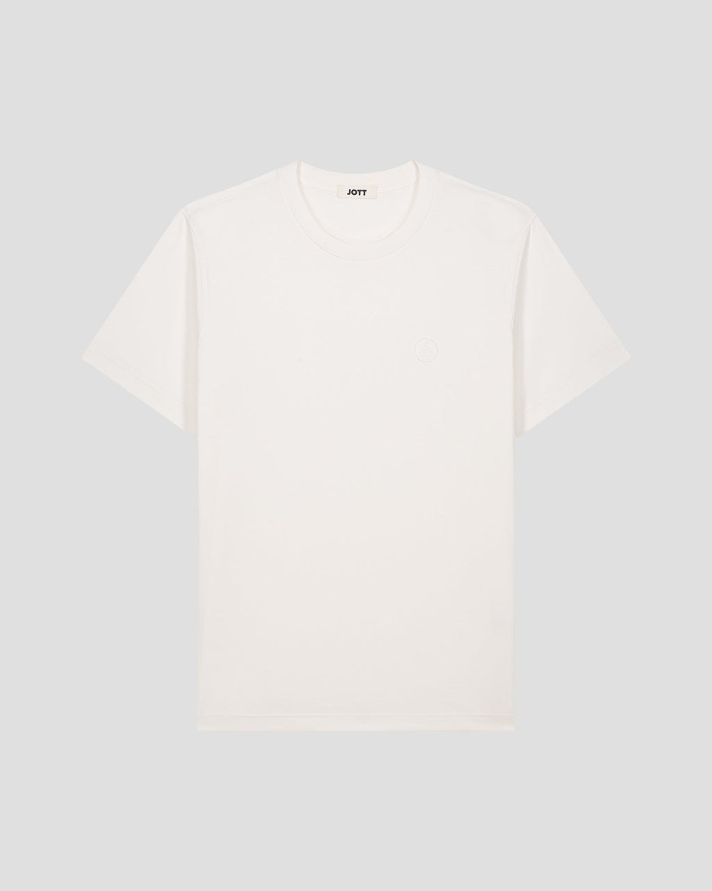 T-shirt col rond homme en coton Blanc Pedro