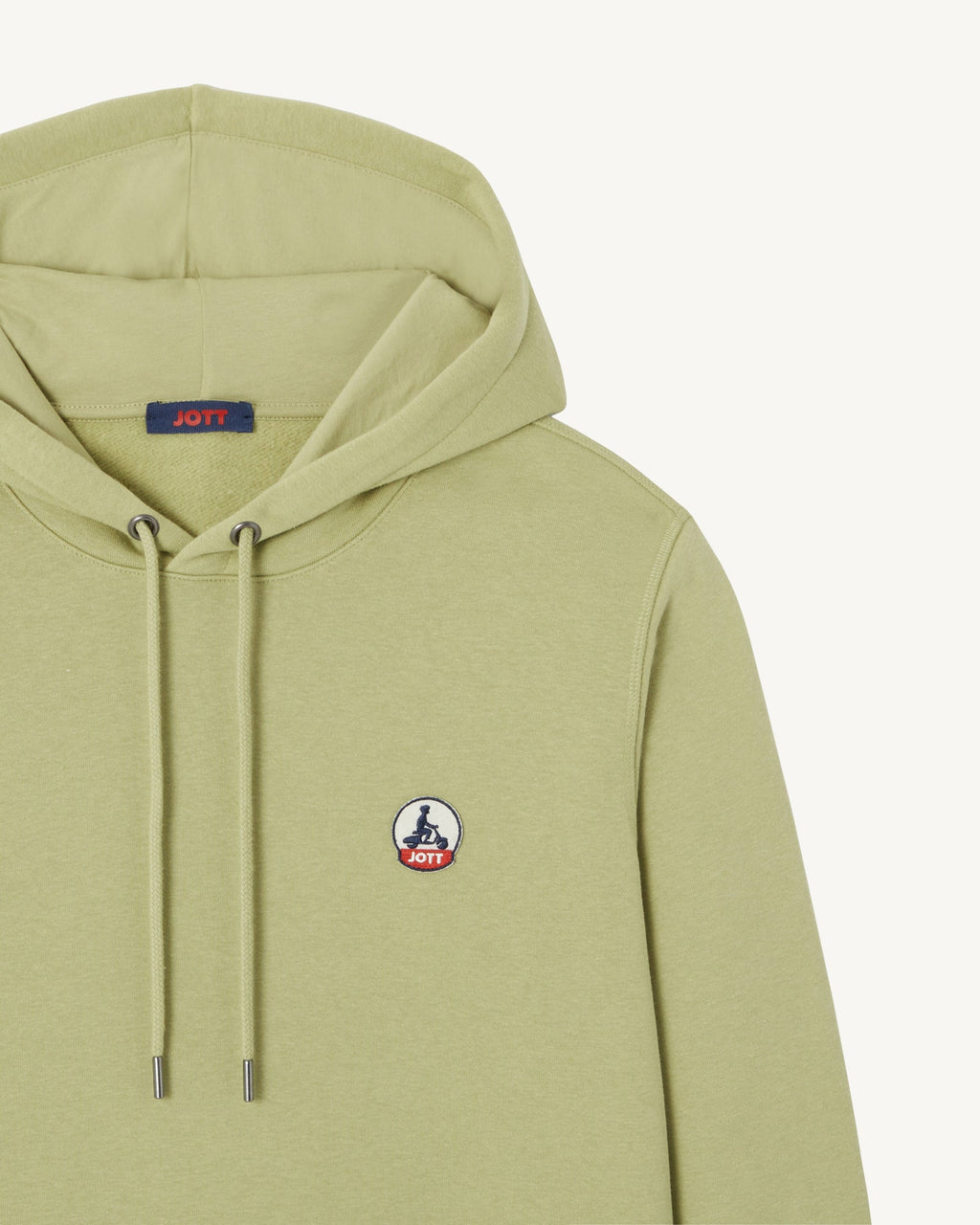 Sweat à capuche en coton biologique Lichen Mataro