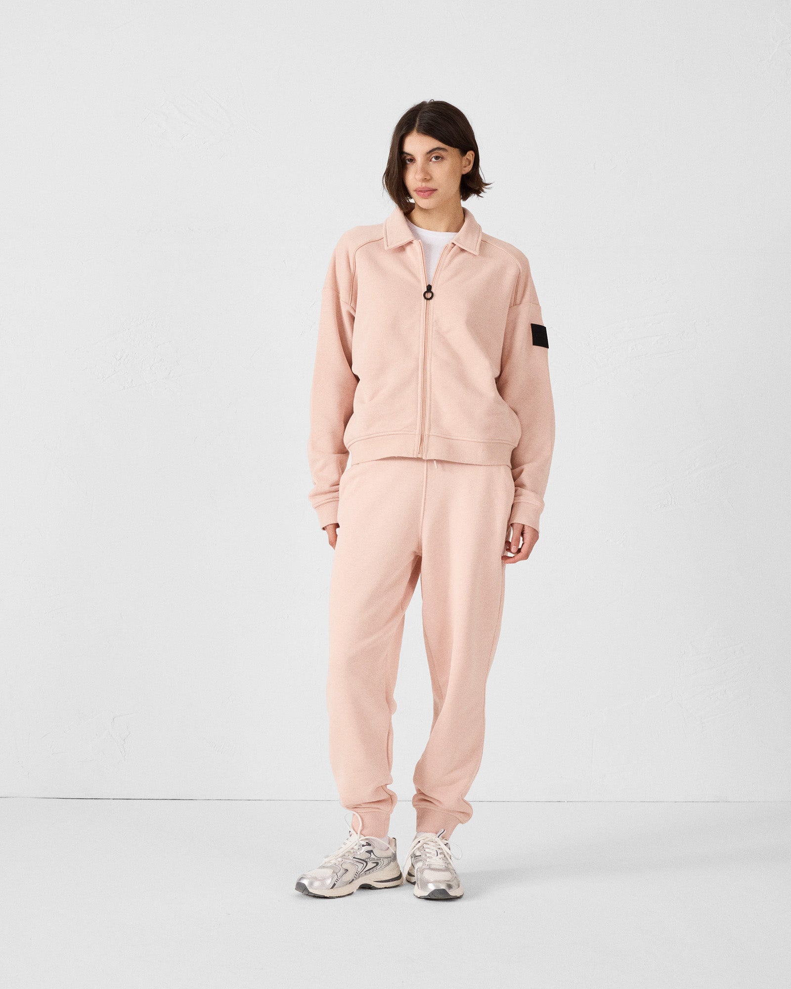 Veste col chemise Pêche clair Anneso