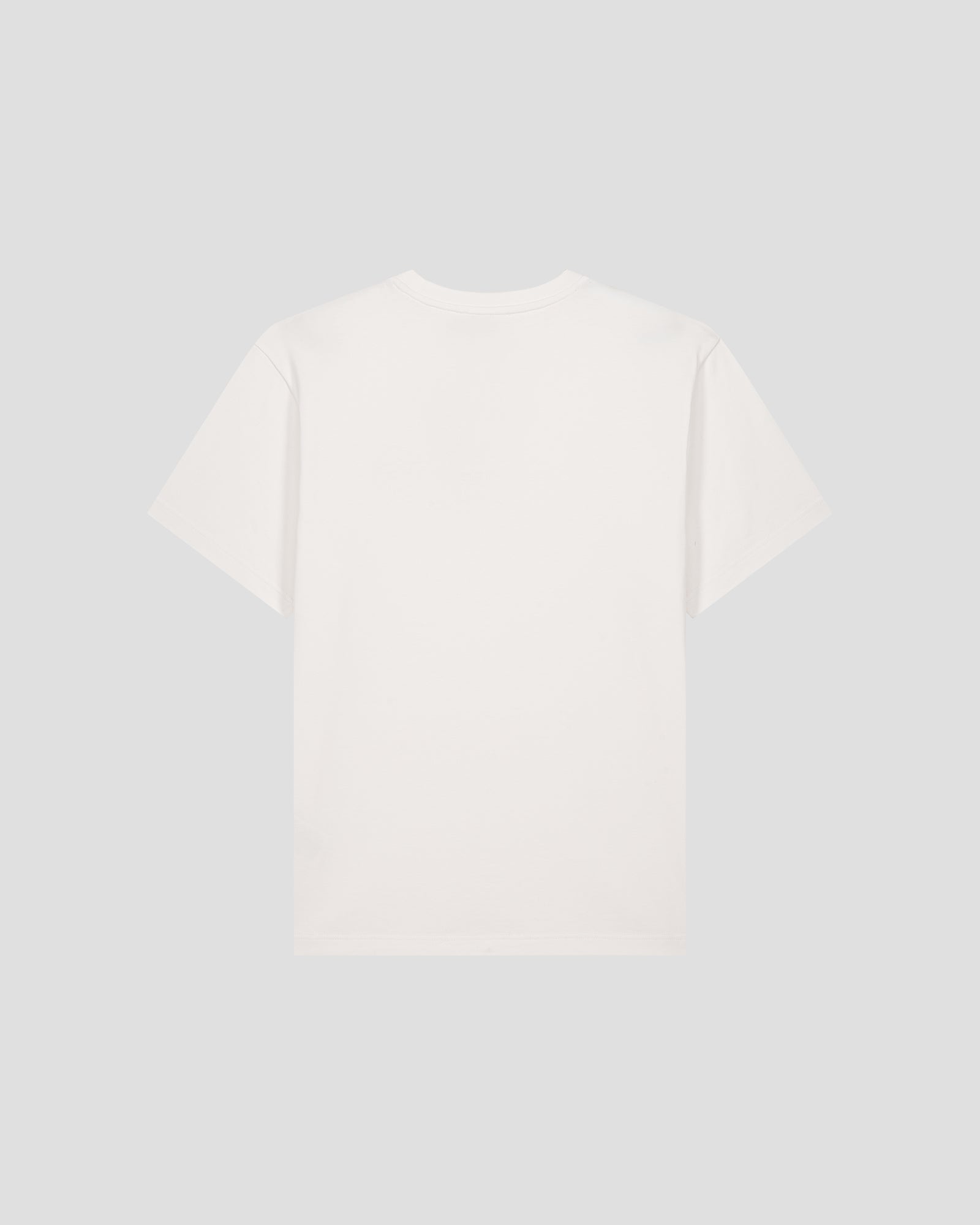 T-shirt col rond mixte Blanc Lipe
